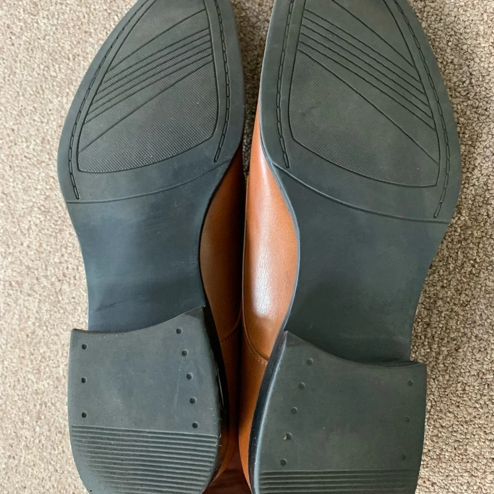 Alfani‎ Seth Bike Toe Derbys Men's Shoes Brown Oxford SZ 12M-US
